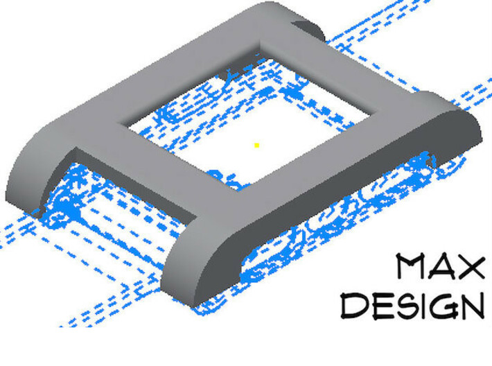 Pebble Watch Cover Max Design 3d printed