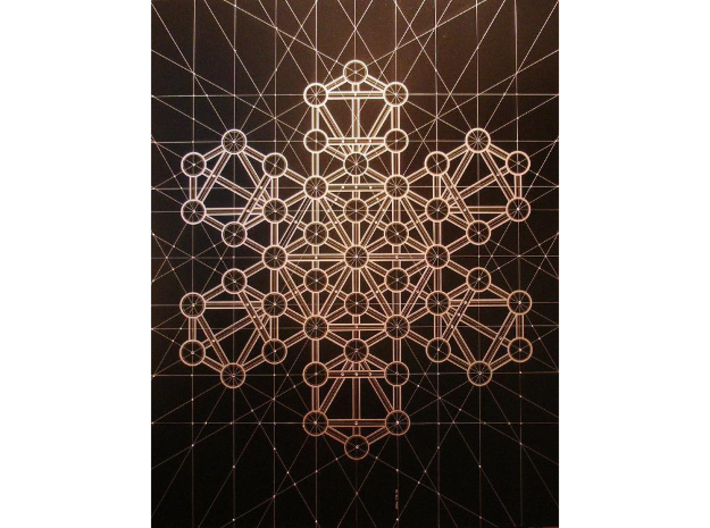 Snowflake of Life 3d printed Inspiring Artwork by Joma Sipe