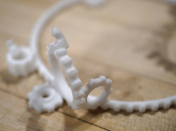 Arduino Uno Prototyping Stand Gears Mk1 3d printed A stylish design, even without the circuitry