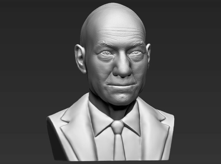 Professor X from X-Men bust 3d printed 
