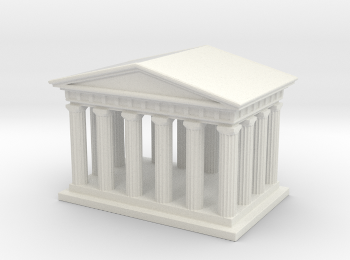 Mini Greek Temple 3d printed