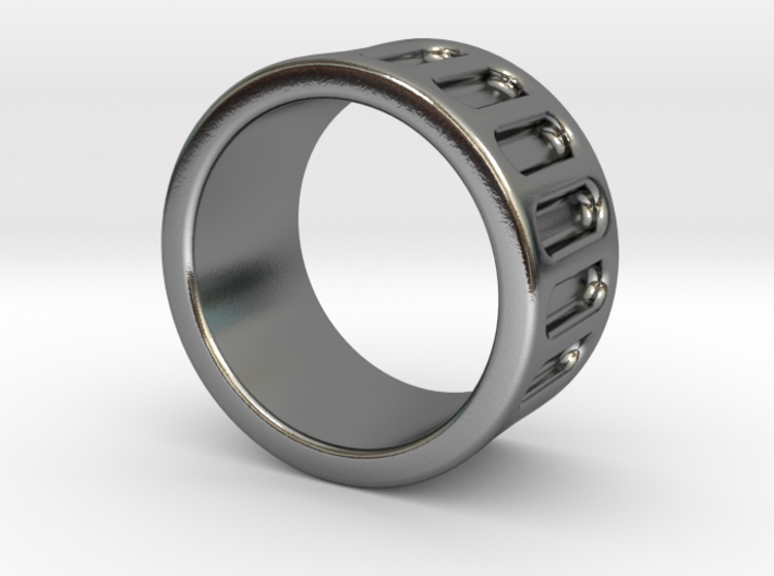 Groove Ring Band 10mm 3d printed