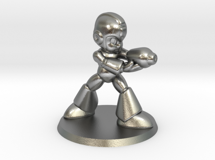 Megaman 1/60 miniature for games and rpg scifi 3d printed