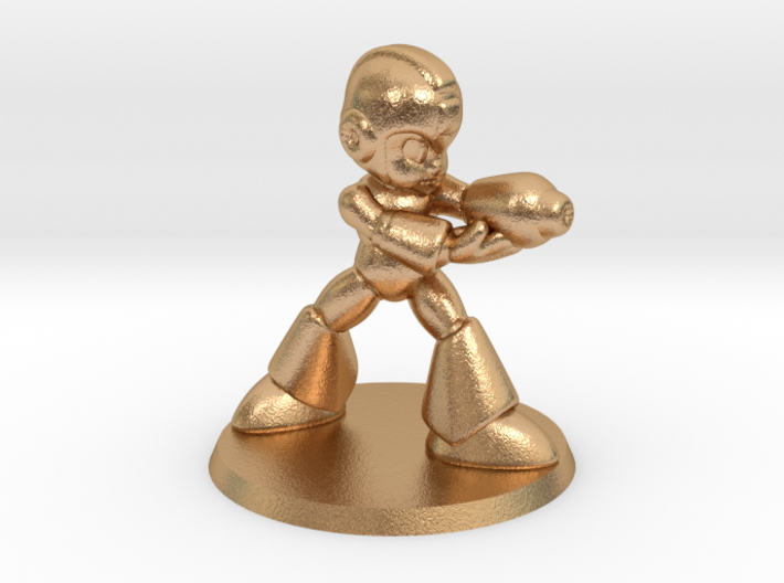 Megaman 1/60 miniature for games and rpg scifi 3d printed