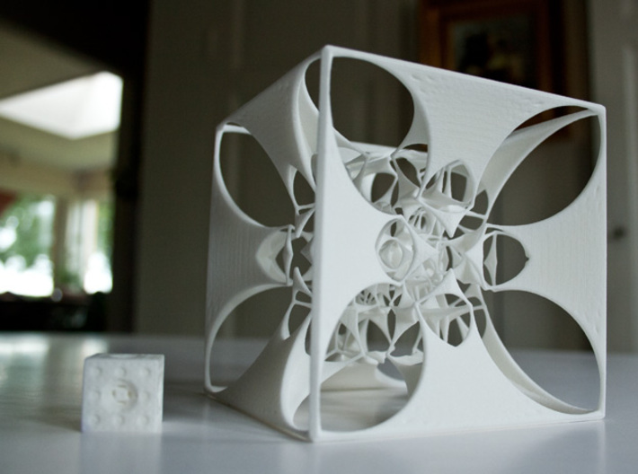 the Divine Sailor (imploding to infinitesimality) 3d printed Disturbance on the coffee table