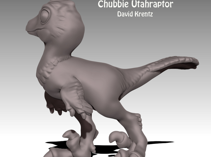 Raptor Chubbie  3d printed 