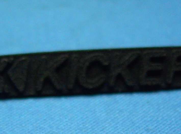 Kicker Logo For Speaker Cover 3d printed Plastic