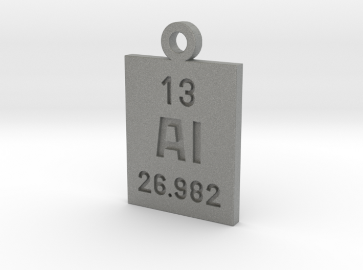 Al Periodic Pendant 3d printed