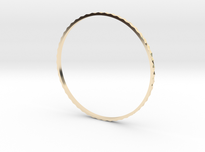 Classical patterned Bangle 3d printed 