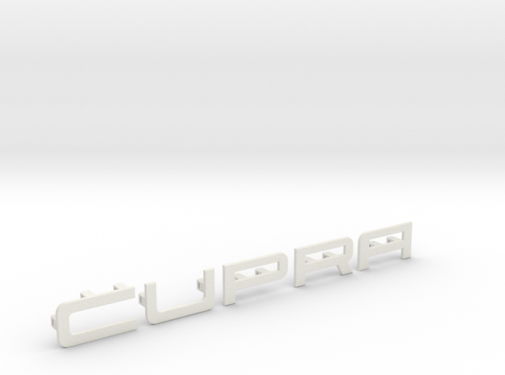 Cupra Lower Grill Letters - Full Set 3d printed 