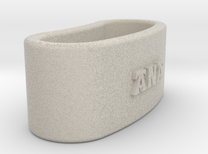 ANA 3D Napkin Ring with lauburu 3d printed