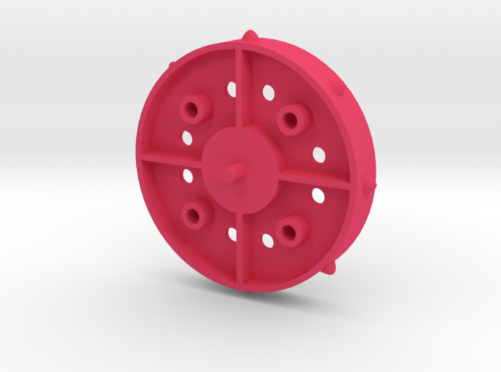 Nemesis Spin Roller 3d printed