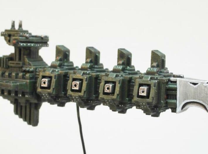 Absolutist Light Cruiser (Aquila Pattern) 3d printed Model painted by Miniatures of the North