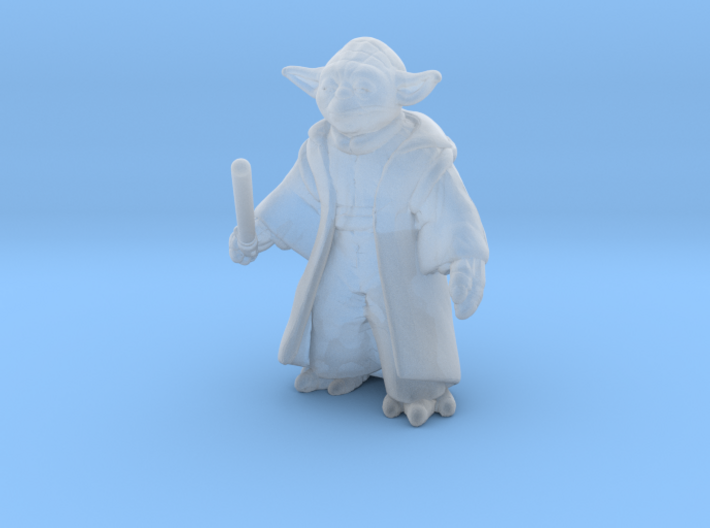 Yoda (25mm) 3d printed