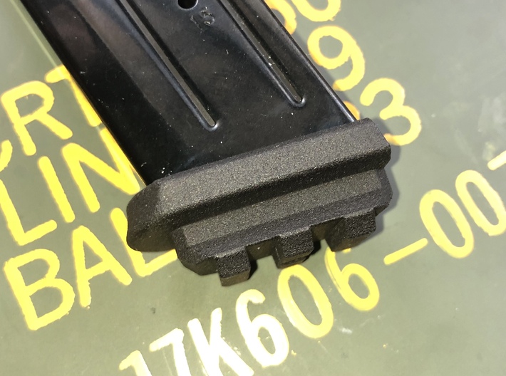 Ruger Security 9 Base Pad with Rail 3d printed