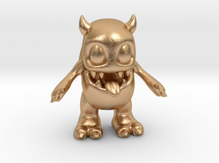 Baby Monster Colored_small 3d printed