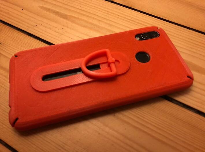 Case for Huawei P20 Lite with holding ring 3d printed Backside
