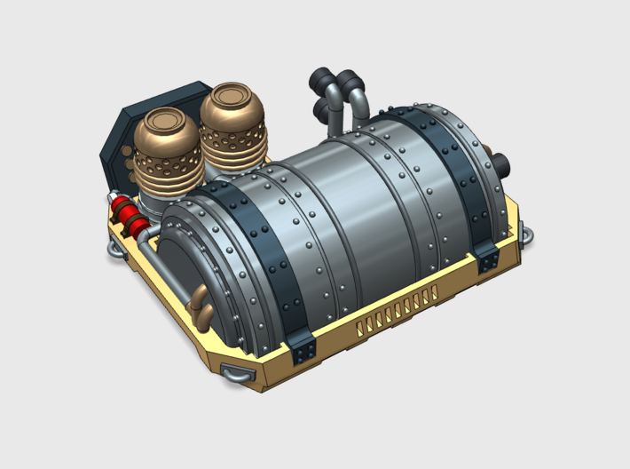 Base - Goliath Chemtank 3d printed