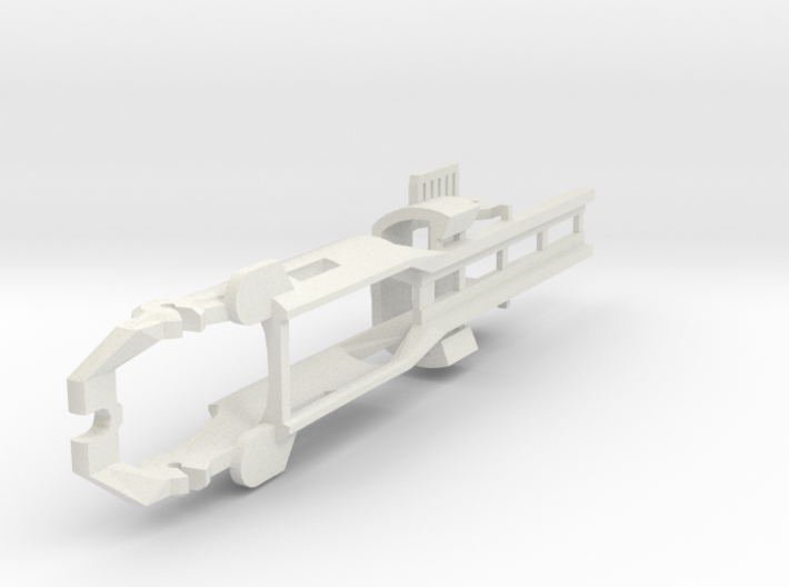 SL2-Mk4-N30 HO Slot Car Chassis 3d printed Original material, and less expensive, but slightly less rigid than PA12