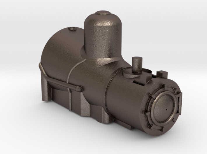 Steel Boiler for Coffee Creek Light Shay 3d printed