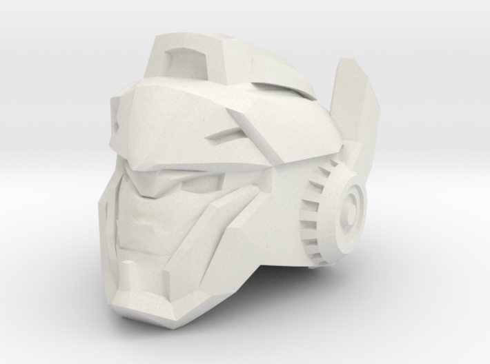 Doubletake Head for Last Knight Barricade 3d printed