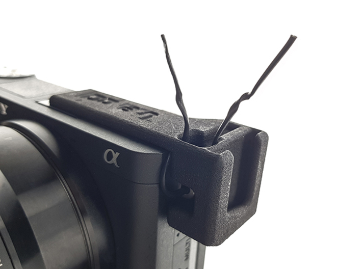Vlogging Mic Mount - Sony A6400, 6300, 6000, 6500 3d printed 