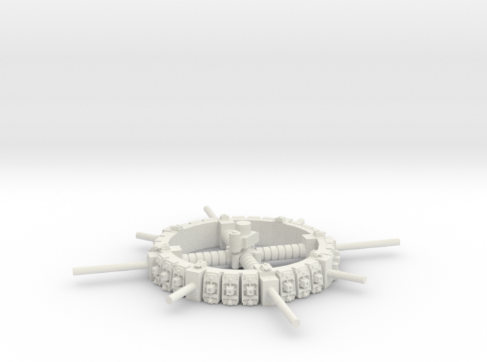 Merchant Space Station 3d printed
