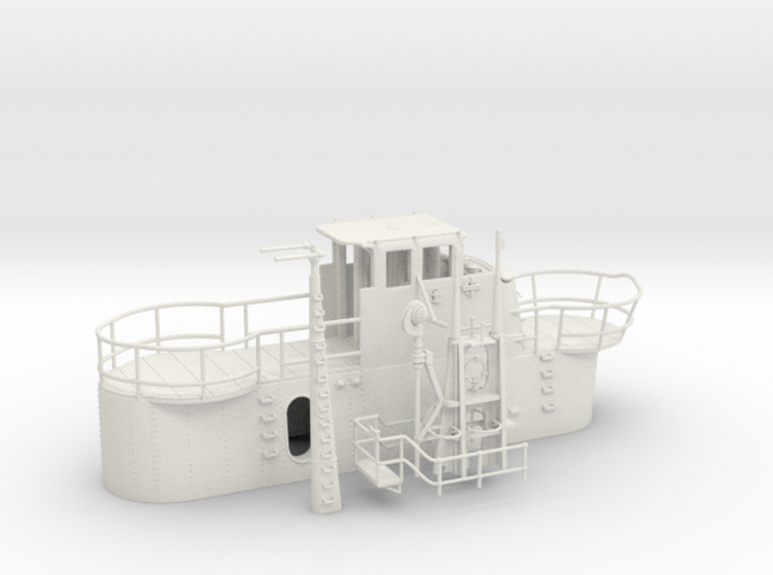 1/48 US Gato Conning Tower SET 3d printed