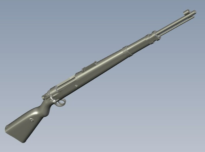 1/10 scale Mauser Karabiner K-98k Kurz rifles x 10 3d printed 