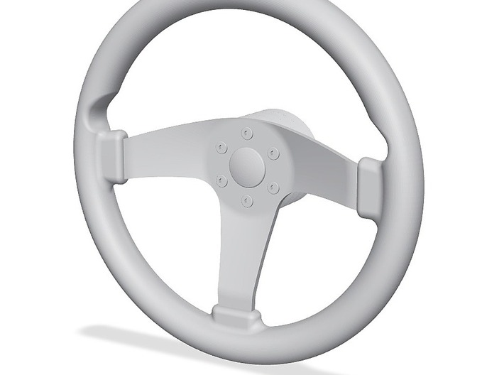 1/4 Scale Steering Wheel 3d printed