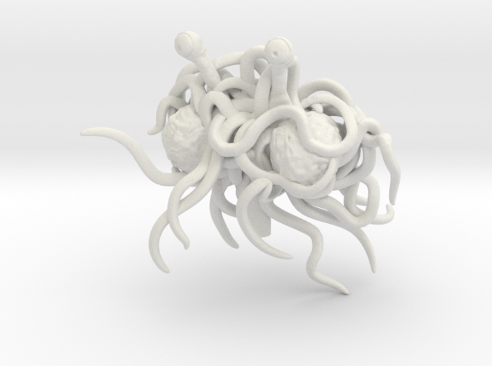 Flying Spaghetti Monster 1/270 3d printed 