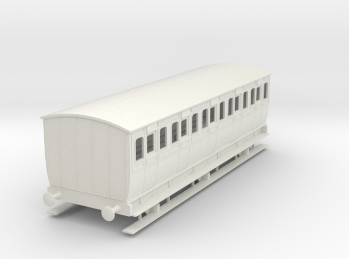 0-35-mgwr-6w-3rd-class-coach 3d printed