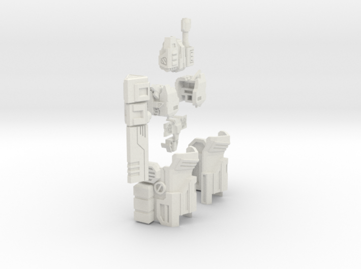 IDW autobot Megatron gear for (Ironfactroy) 3d printed