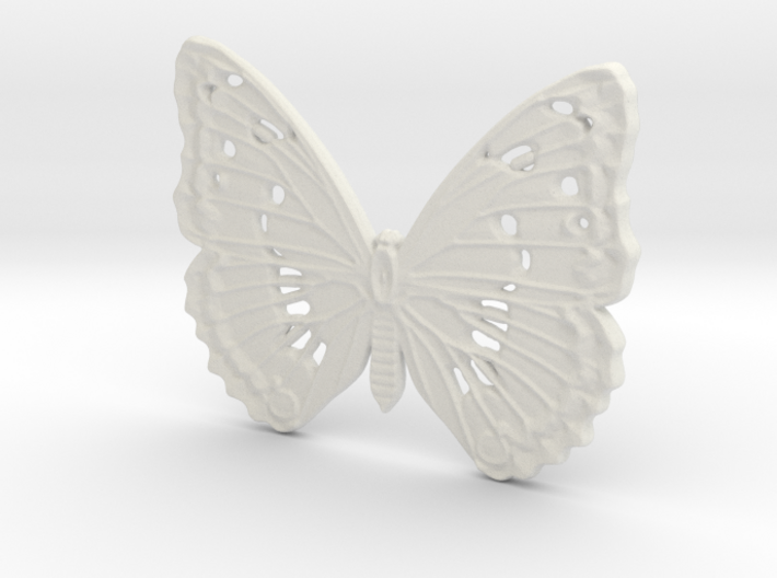 Tropical butterfly 3d printed