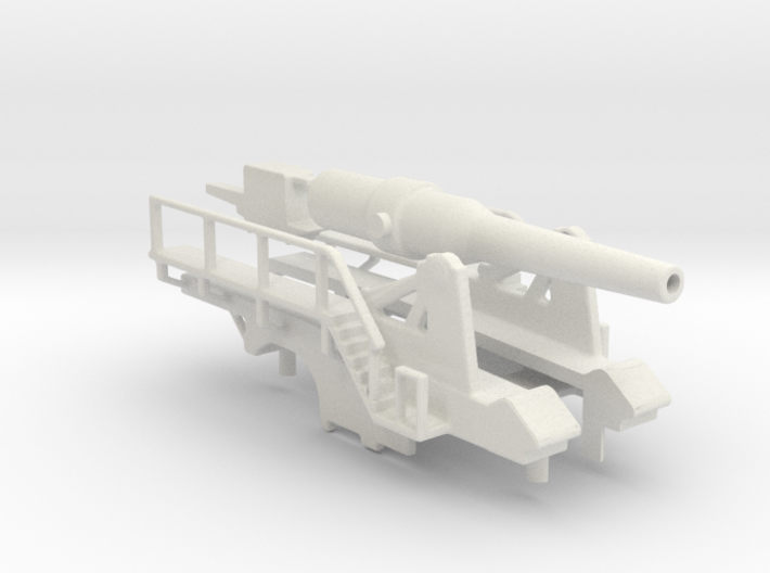 canon de 240mm sur affut truc mle kit 1/76 body oo 3d printed