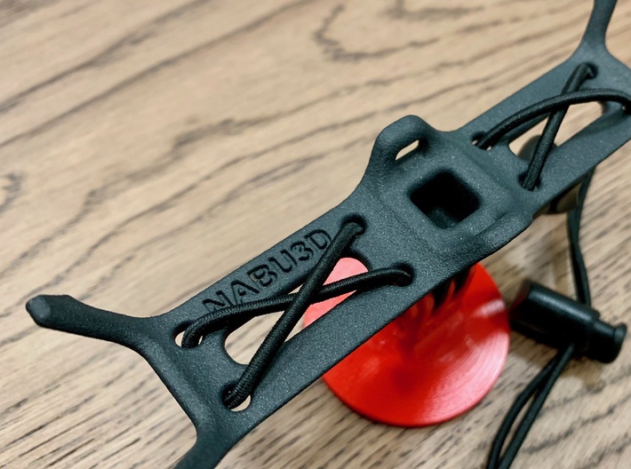Fishing Rods universal rack (GoPro mount) 3d printed Black MJF Nylon