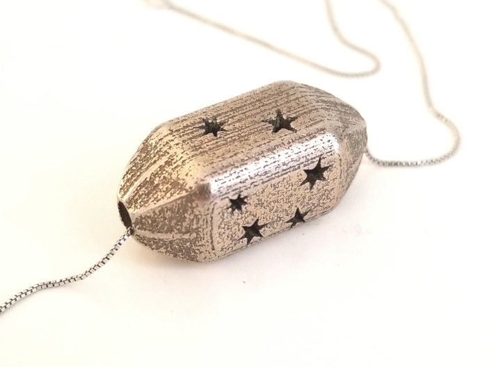 D4 Balanced - Constellations (Rectangular) 3d printed (Chain not included)