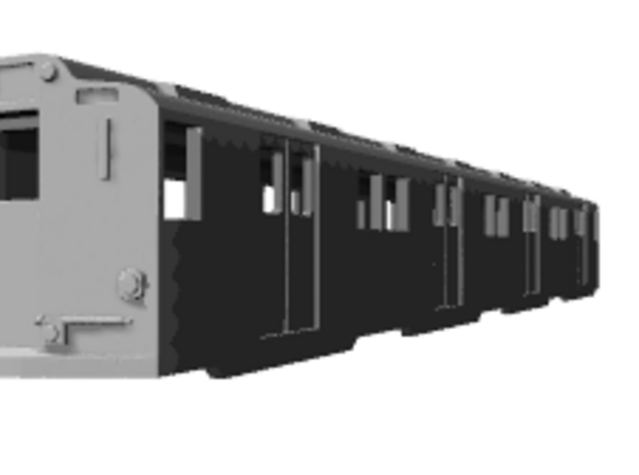 ho scale r10 subway car 3d printed no color version