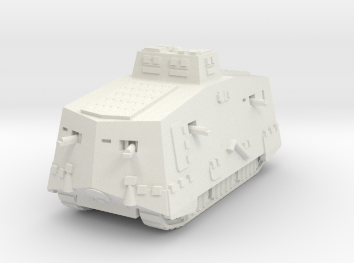A7V Tank 1/120 3d printed 