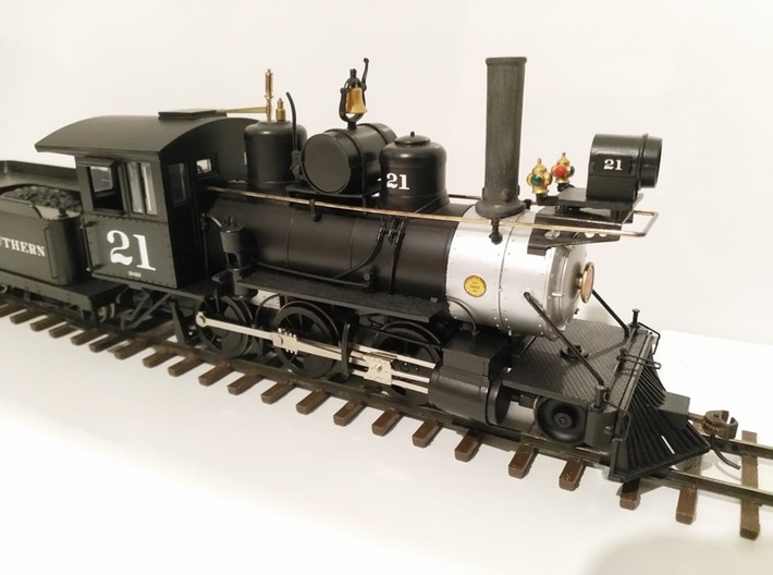 On30 Straight Stack for Bachmann 2-6-0 Mogul 3d printed