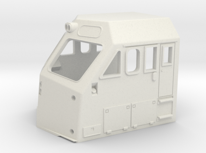 HO Scale Metra F40PHM-2 Cab 3d printed