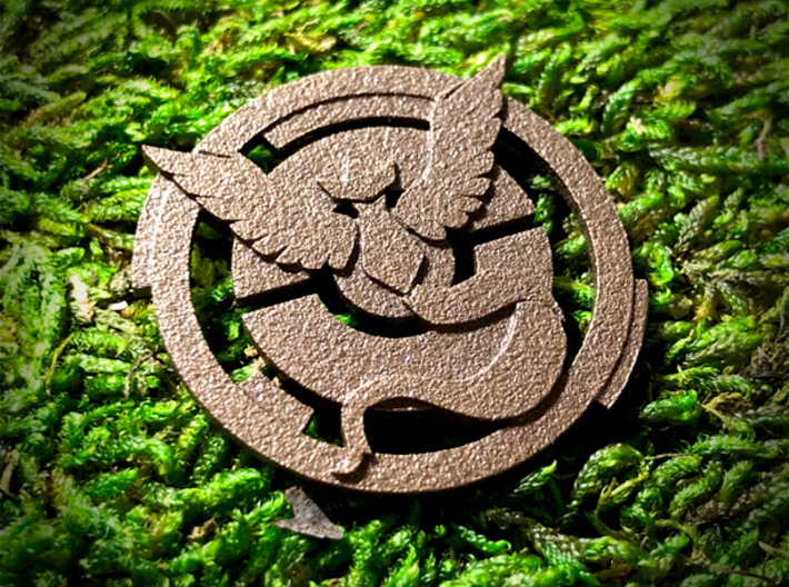 Pokémon Go Team Mystic Articuno Lapel Pin 3d printed