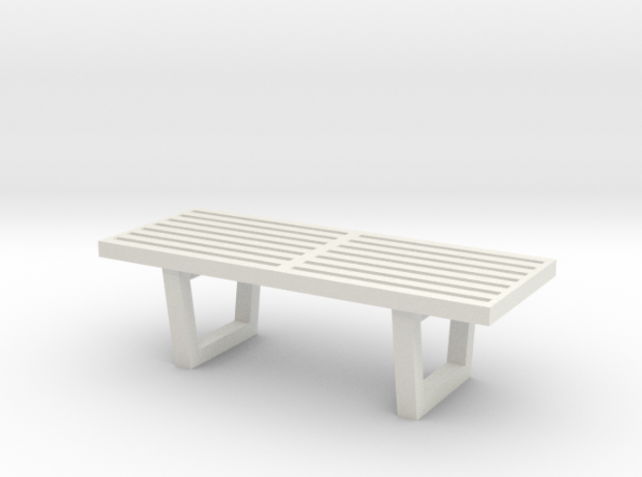1:48 48&quot; Nelson Bench 3d printed