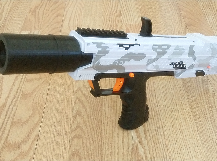 Modulus Barrel Adapter for Nerf Rival Apollo 3d printed 