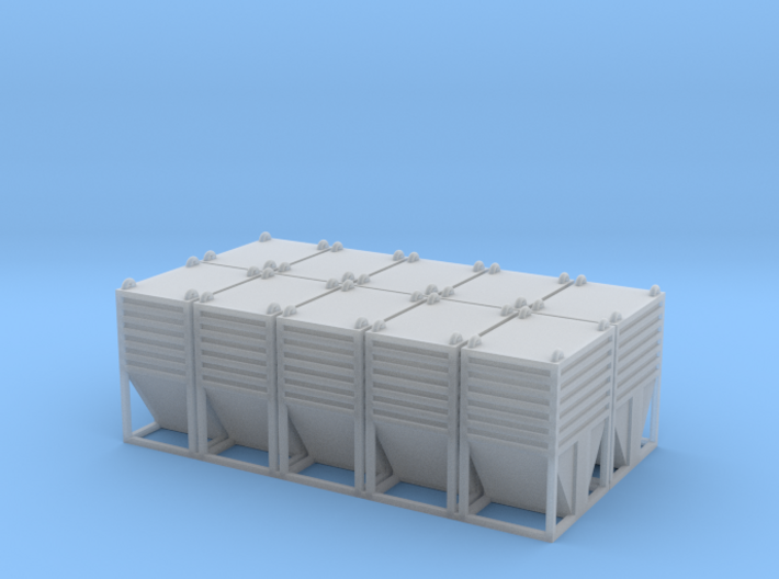 Dolomite Container Set - HOscale 3d printed