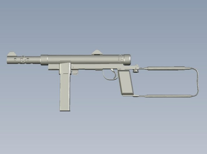 1/24 scale Carl Gustav M-45 submachineguns x 5 3d printed 
