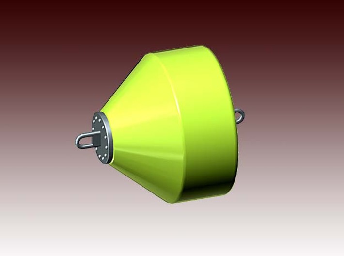PEM13 support buoy - 1 mtr - 1:50 3d printed 