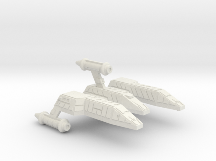 3125 Scale Lyran Jaguar-E Escort War Cruiser CVN 3d printed