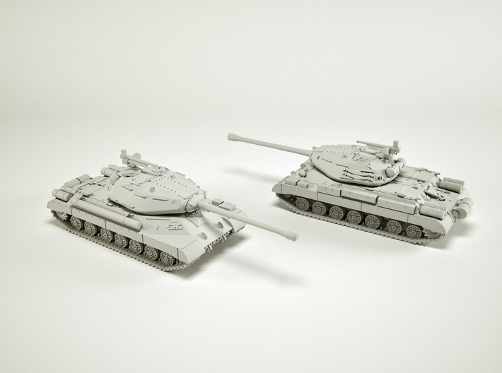 IS-4 Heavy Tank Scale: 1:100 3d printed