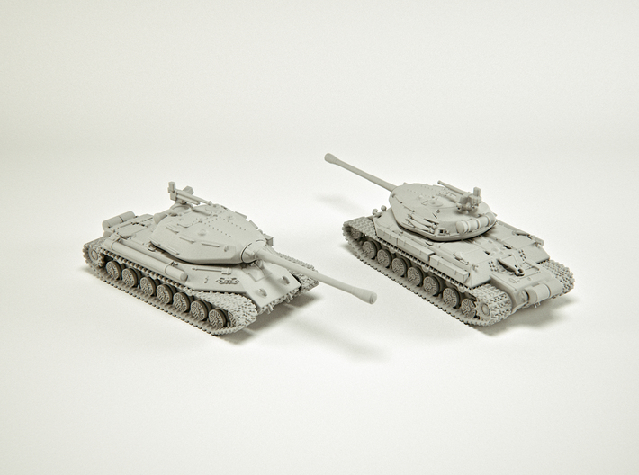 IS-4 Heavy Tank Scale (custom): 1:100 3d printed